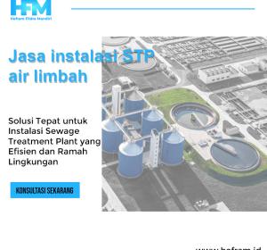 Jasa instalasi STP air limbah